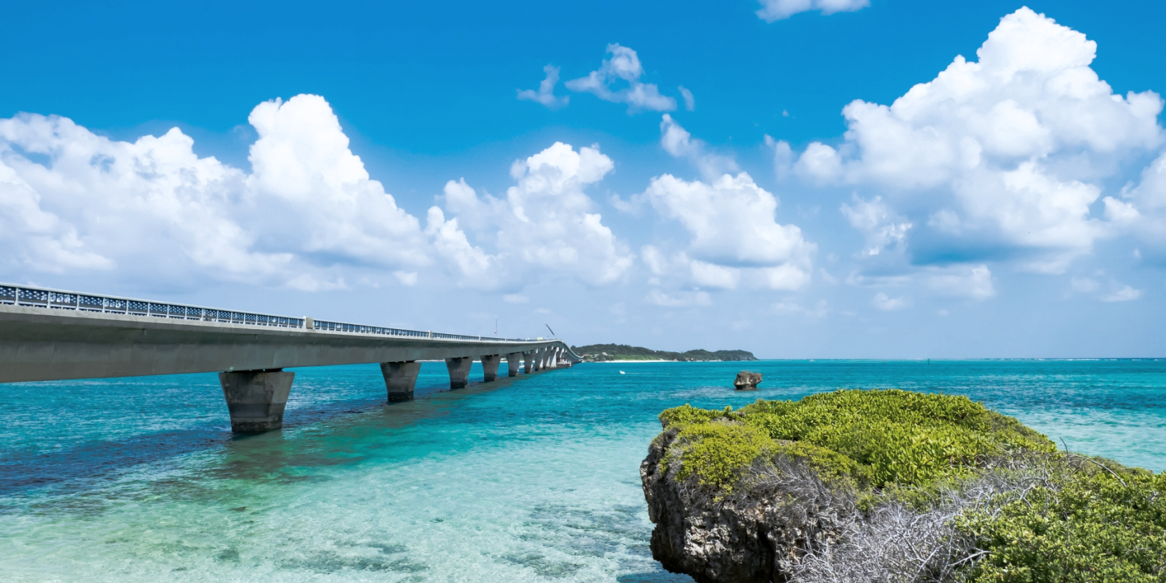 宮古島のビーチ
